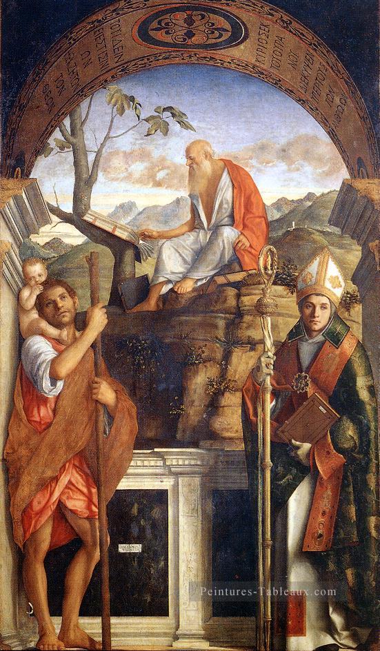 Christopher Ludwig Jerome Renaissance Giovanni Bellini Peintures à l'huile
